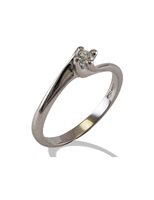 Anello Gemoro Donna in Oro bianco Diamante 0.32 Ct SS699BIA32